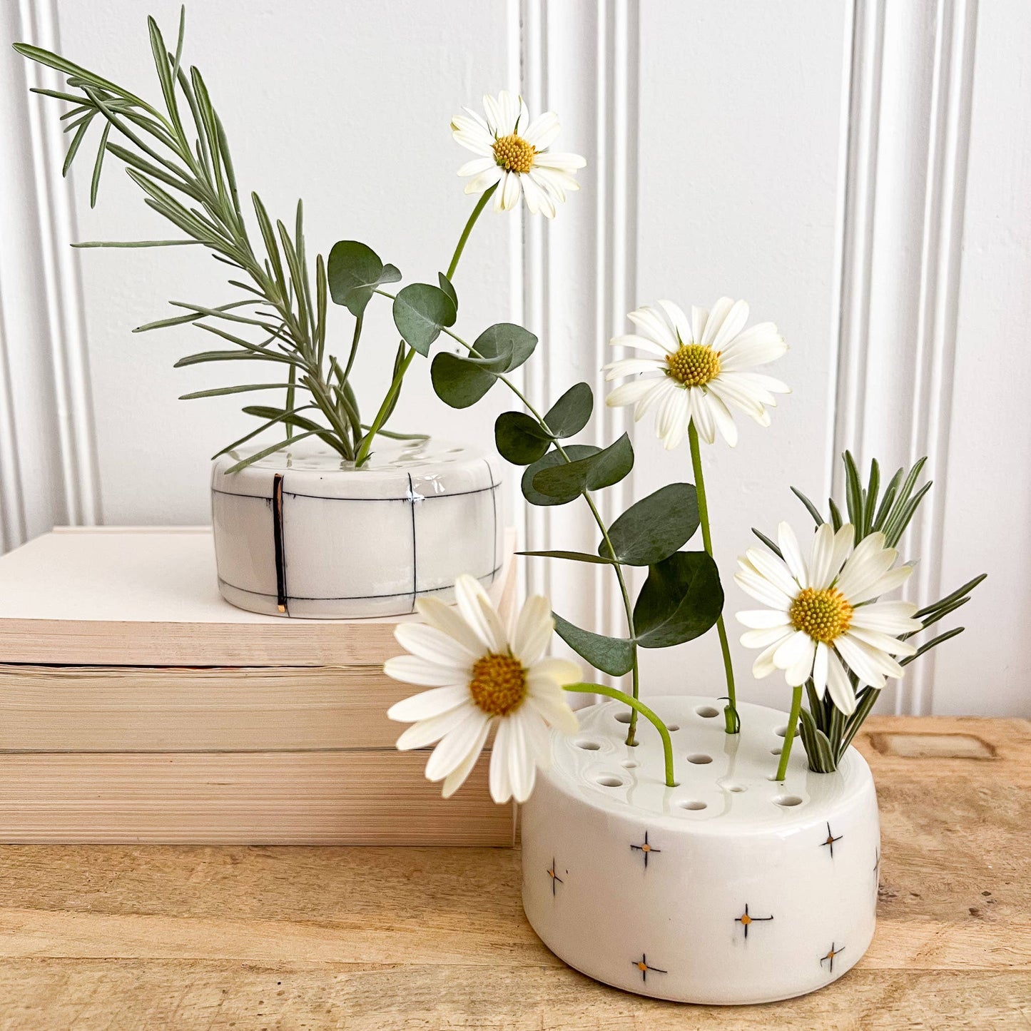 Handmade Floral Frog