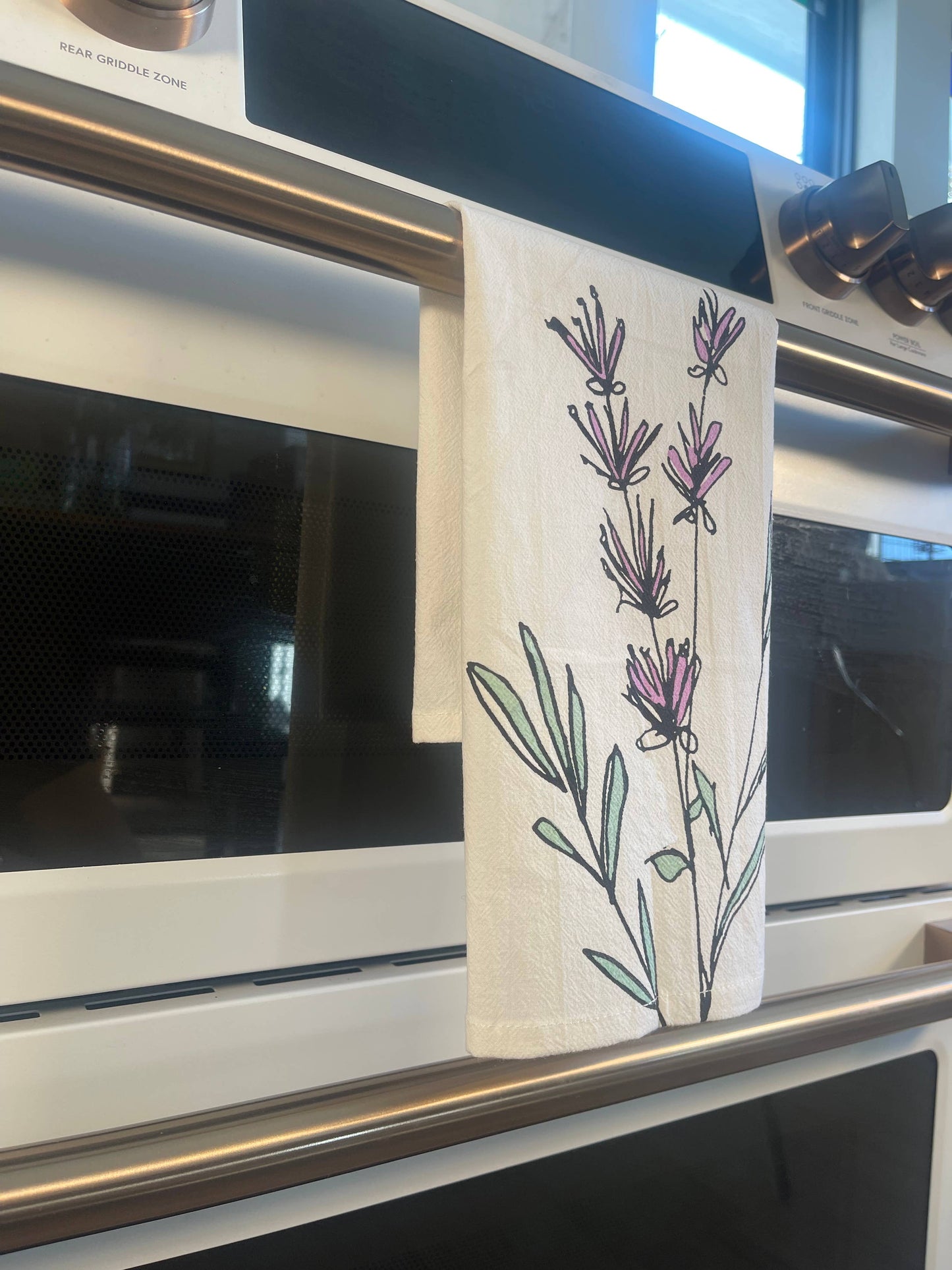 Lavender Bliss Eco-Friendly Kitchen Towel