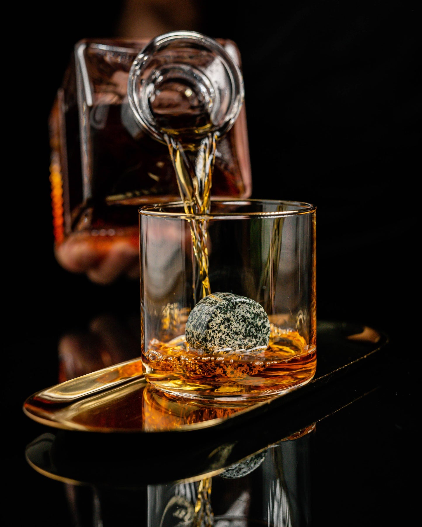 The Gourmet Set - Whiskey Rocks & Bourbon Barrel Aged Coffee