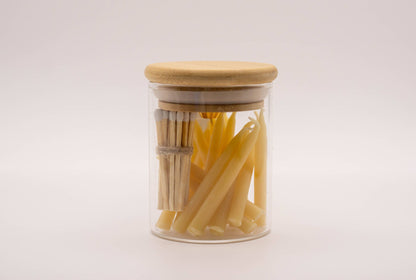 Intentional Beeswax Candle Set (20 Minute Mindfulness)