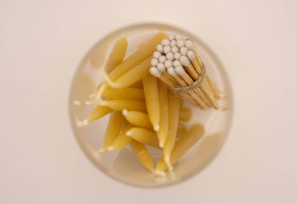 Intentional Beeswax Candle Set (20 Minute Mindfulness)