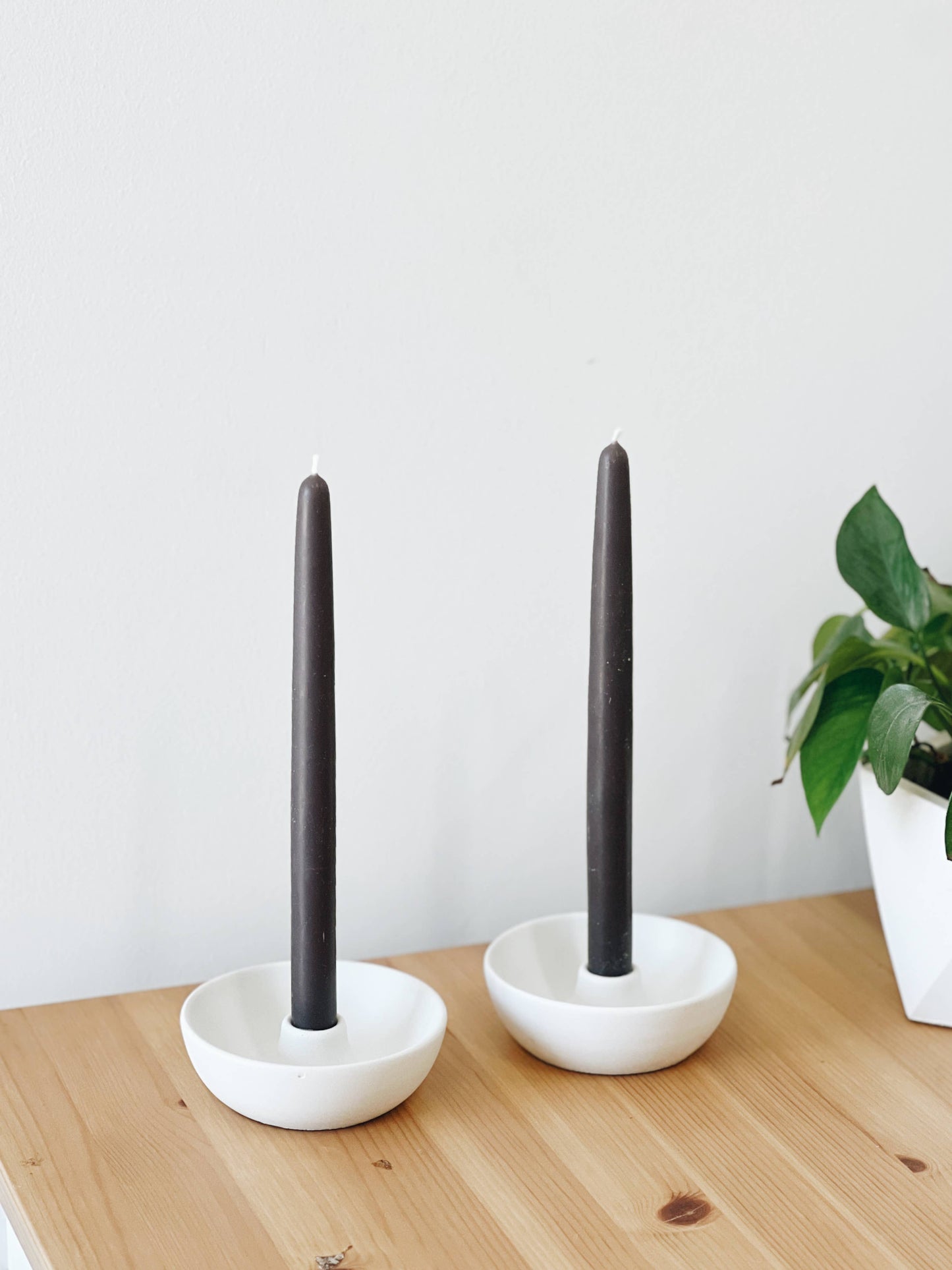 Concrete Bowl Candle Holder